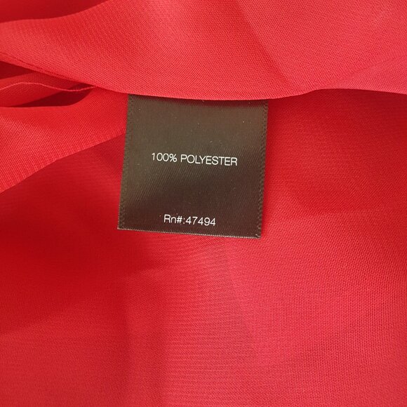 NORMA KAMALI ! MARIA GOWN Color: Tiger Red(XL) - Picture 9 of 13